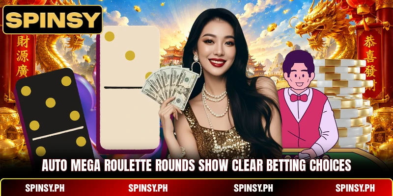 Auto Mega Roulette - Spin Automated Wheels For Prizes 2 Auto Mega Roulette rounds show clear betting choices