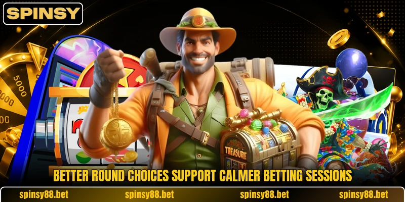 Better round choices support calmer betting sessions