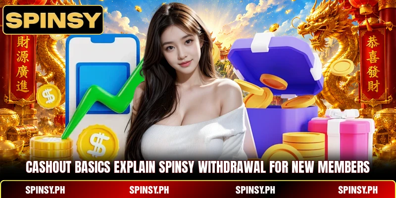 SPINSY Withdrawal 4 Cashout basics explain SPINSY withdrawal for new members