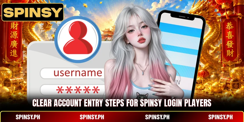 SPINSY Login 4 Clear account entry steps for SPINSY login players
