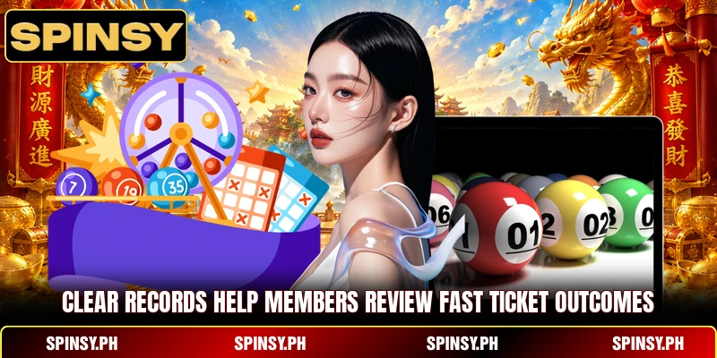 Clear records help members review fast ticket outcomes