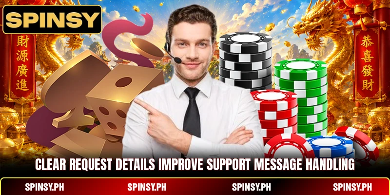 Contact Us 6 Clear request details improve support message handling