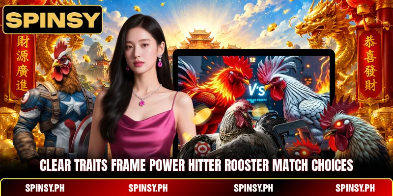 Clear traits frame Power Hitter Rooster match choices