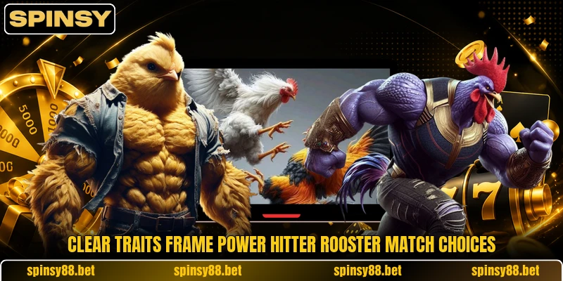 Clear traits frame Power Hitter Rooster match choices Clear traits frame Power Hitter Rooster match choices
