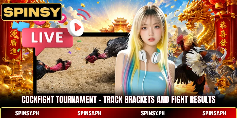 Cockfight Tournament – Track Brackets And Fight Results
