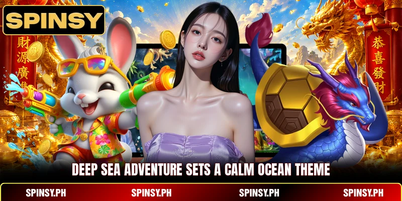 Deep Sea Adventure - Dive For Hidden Ocean Prizes Now 2 Deep Sea Adventure sets a calm ocean theme