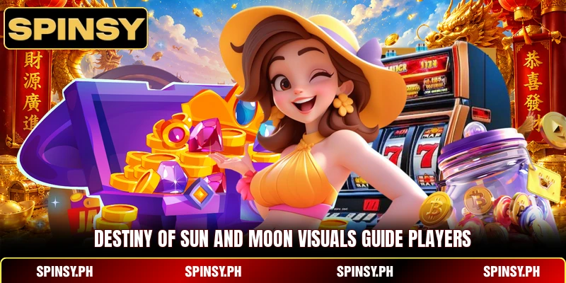 Destiny Of Sun And Moon - Follow Cosmic Reels For Wins 2 Destiny of Sun and Moon visuals guide players