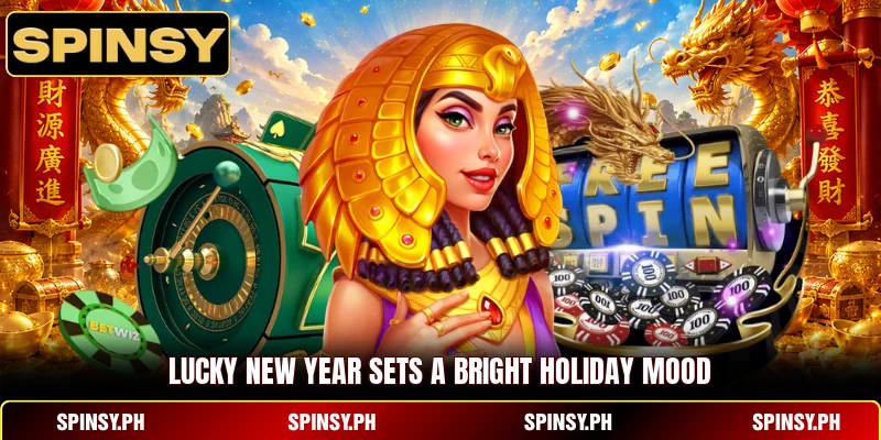 Lucky New Year sets a bright holiday mood