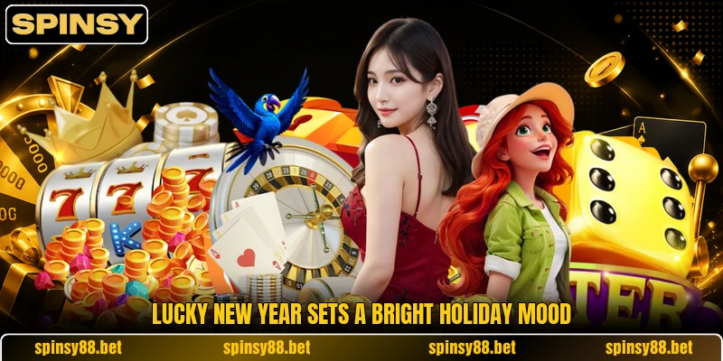 Lucky New Year sets a bright holiday mood Lucky New Year sets a bright holiday mood
