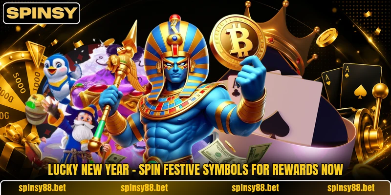 Lucky New Year - Spin Festive Symbols For Rewards Now 1 Lucky New Year - Spin Festive Symbols For Rewards Now