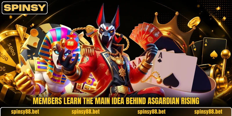 Members learn the main idea behind Asgardian Rising Members learn the main idea behind Asgardian Rising