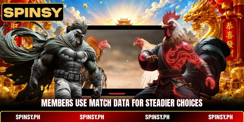 Members use match data for steadier choices