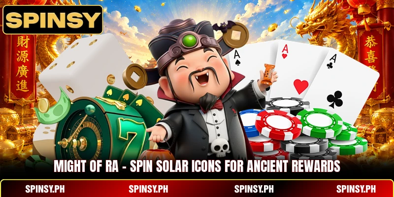 Might Of Ra - Spin Solar Icons For Ancient Rewards