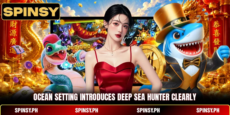 Deep Sea Hunter - Track Rare Targets For Big Rewards 2 Ocean setting introduces Deep Sea Hunter clearly