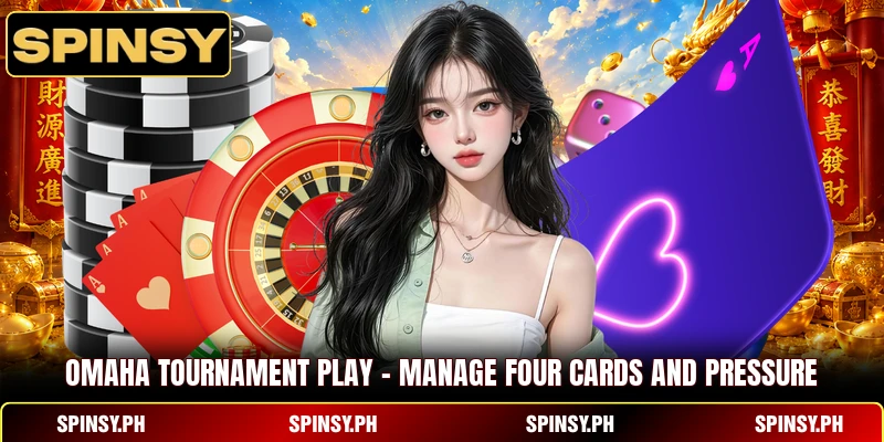 Omaha Tournament Play – Manage Four Cards And Pressure