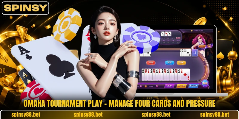 Omaha Tournament Play - Manage Four Cards And Pressure