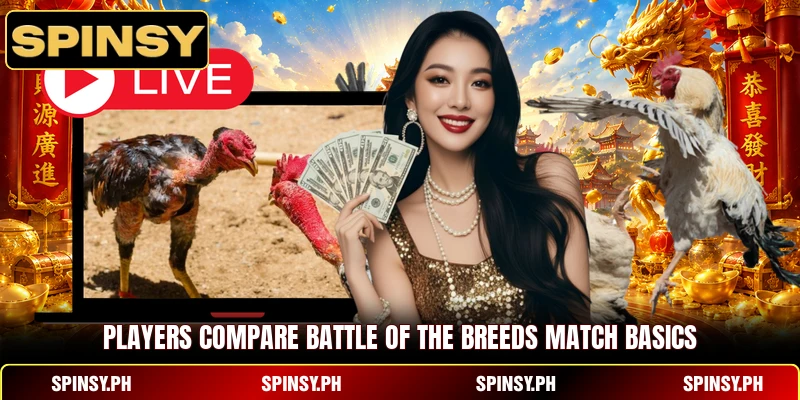 Battle Of The Breeds - Compare Lines And Fight Form 2 Players compare Battle of the Breeds match basics