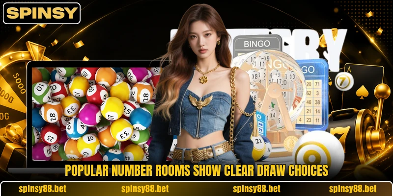 Popular number rooms show clear draw choices