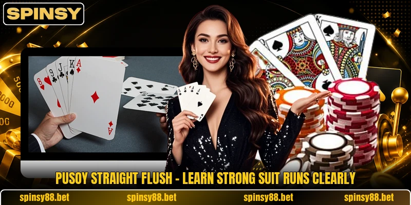 Pusoy Straight Flush - Learn Strong Suit Runs Clearly