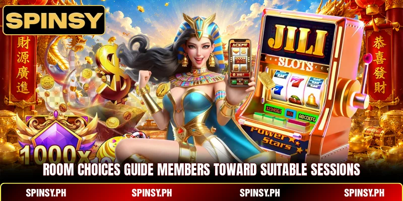 Destiny Of Sun And Moon - Follow Cosmic Reels For Wins 4 Room choices guide members toward suitable sessions