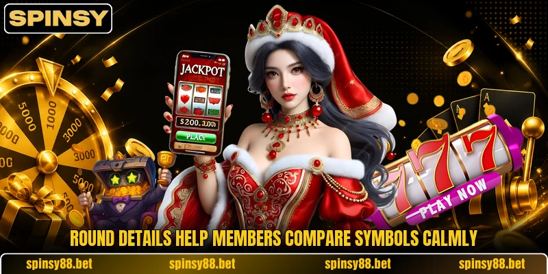 Round details help members compare symbols calmly Round details help members compare symbols calmly