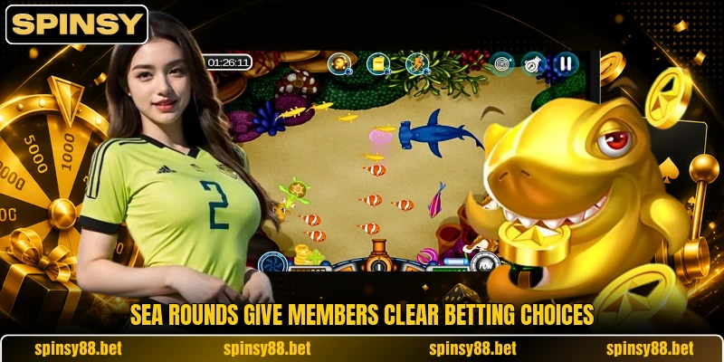 Sea rounds give members clear betting choices Sea rounds give members clear betting choices