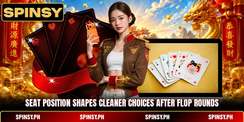 Seat position shapes cleaner choices after flop rounds