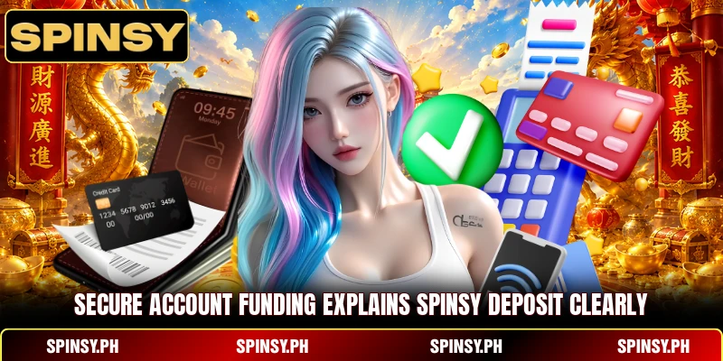 SPINSY Deposit 4 Secure account funding explains SPINSY deposit clearly