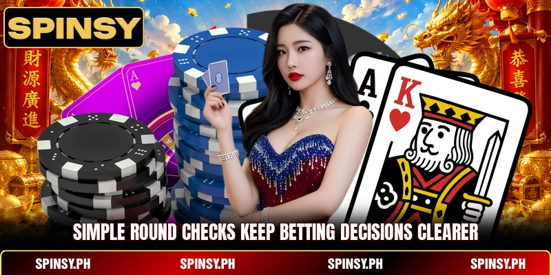 Simple round checks keep betting decisions clearer