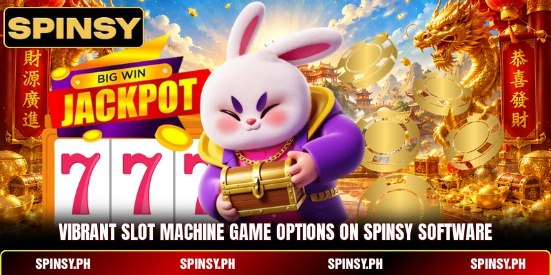 Home 12 Vibrant slot machine game options on SPINSY software
